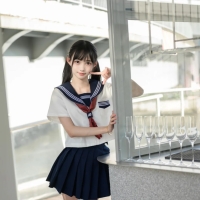 桜の制服を着たかわいい女子高生 #制服写真集 #和風 #JKガール