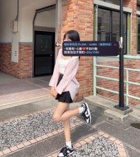 台中推薦·靜宜大學    🌸<雨欣 160.C.20.43kg>    ✅類型：骨感纖細俏皮正妹